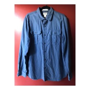 LL Bean Slightly Fitted 100% Cotton Flannel